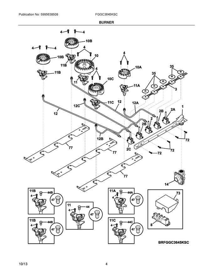 Diagram for FGGC3645KSC