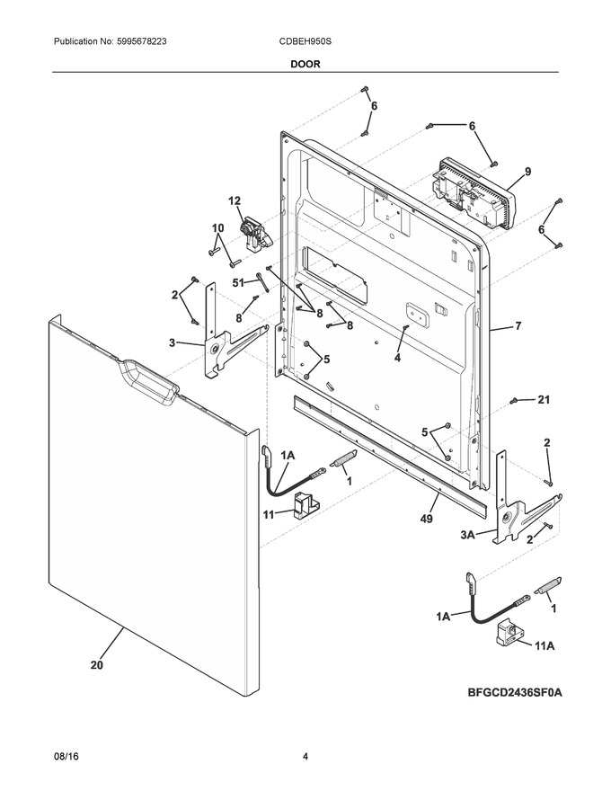 Diagram for CDBEH950SW0A