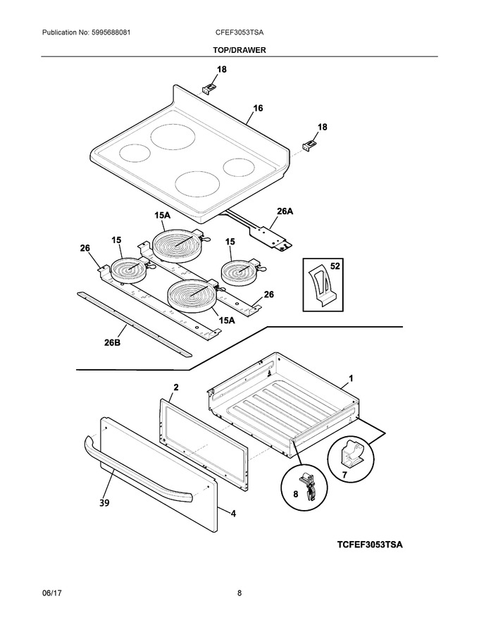 Diagram for CFEF3053TSA