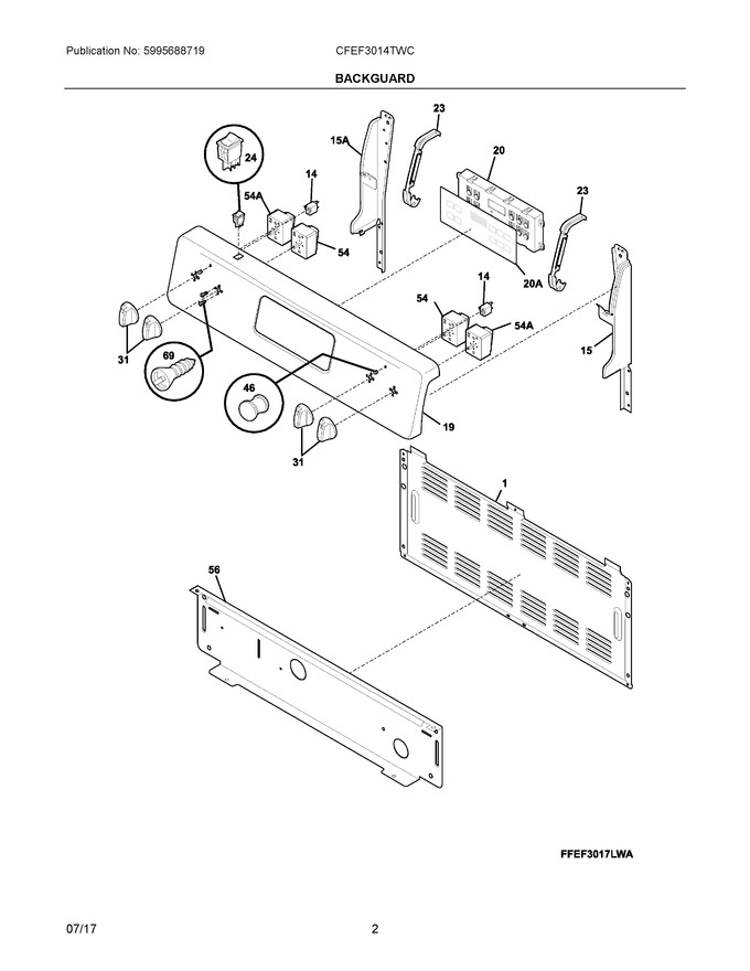 Diagram for CFEF3014TWC