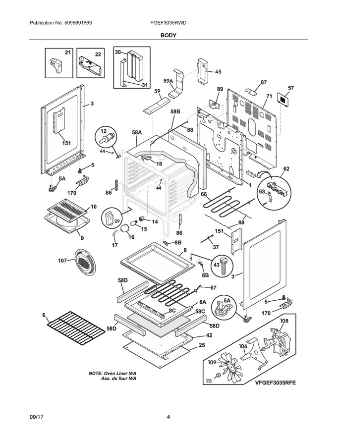 Diagram for FGEF3035RWD