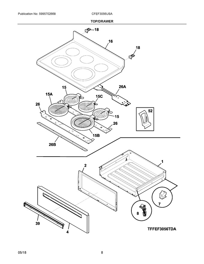 Diagram for CFEF3056USA