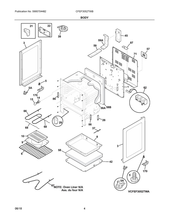 Diagram for CFEF3052TWB