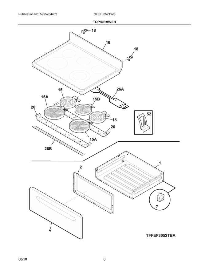 Diagram for CFEF3052TWB