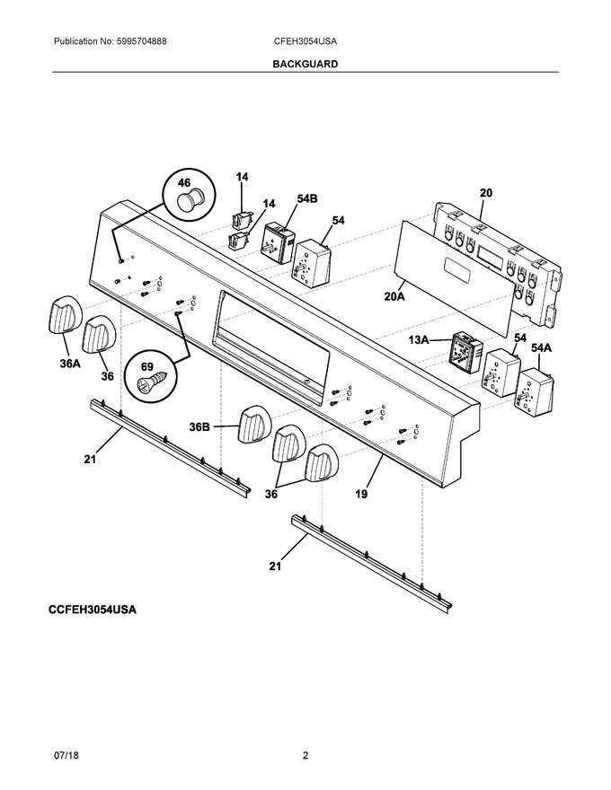 Diagram for CFEH3054USA