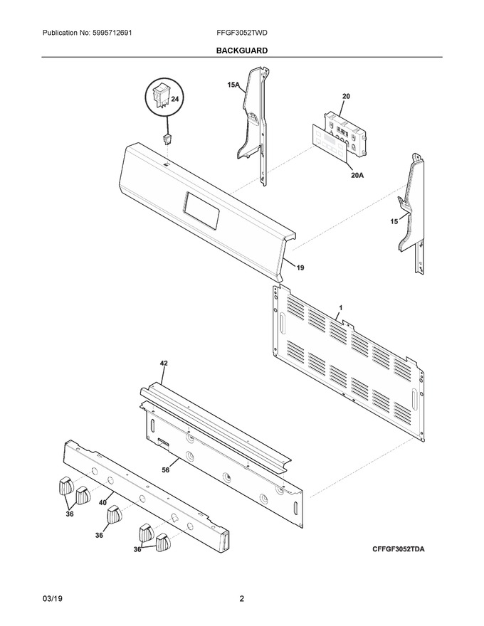 Diagram for FFGF3052TWD