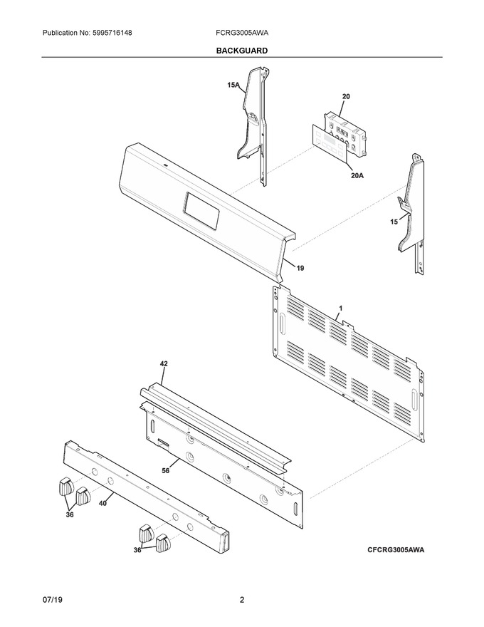 Diagram for FCRG3005AWA