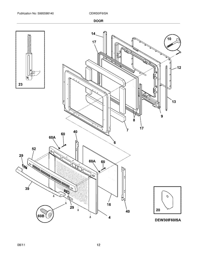 Diagram for CEW30IF6ISA