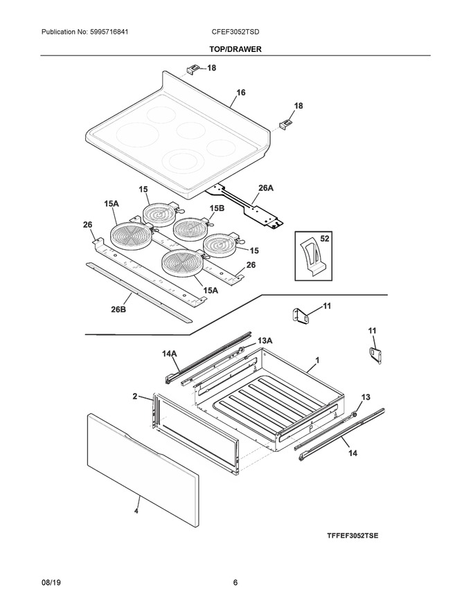 Diagram for CFEF3052TSD