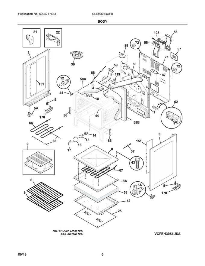 Diagram for CLEH3054UFB