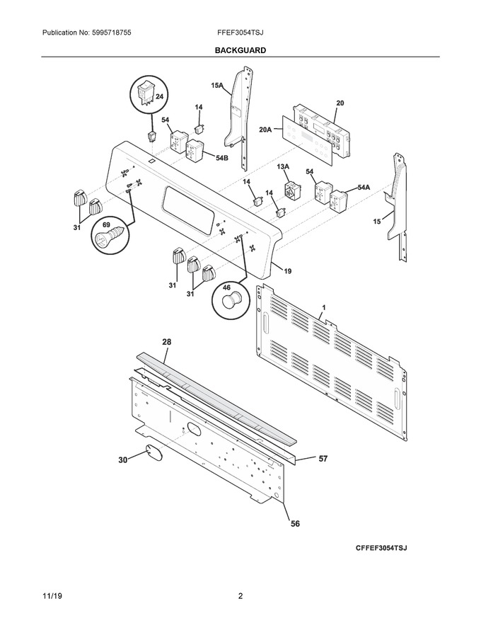 Diagram for FFEF3054TSJ