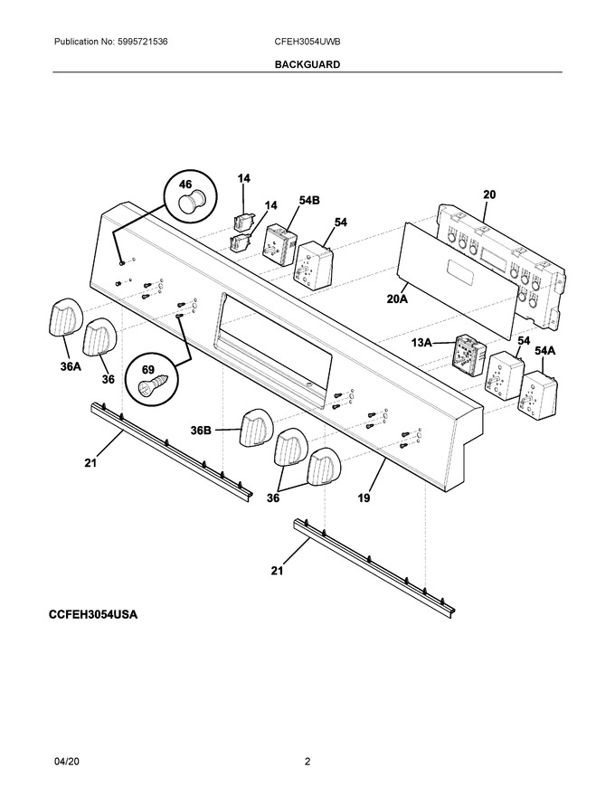 Diagram for CFEH3054UWB