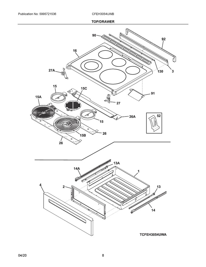 Diagram for CFEH3054UWB