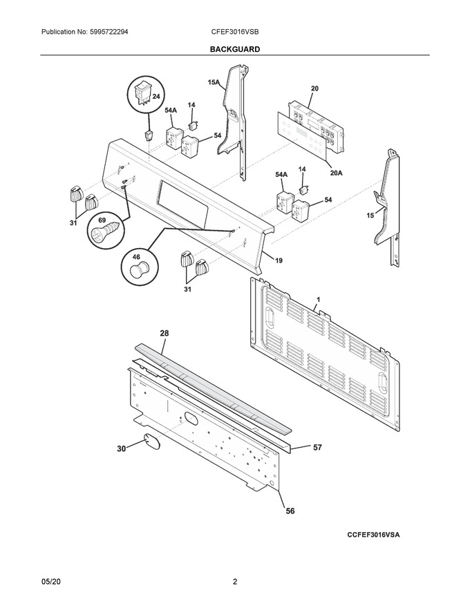 Diagram for CFEF3016VSB