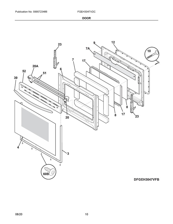 Diagram for FGEH3047VDC