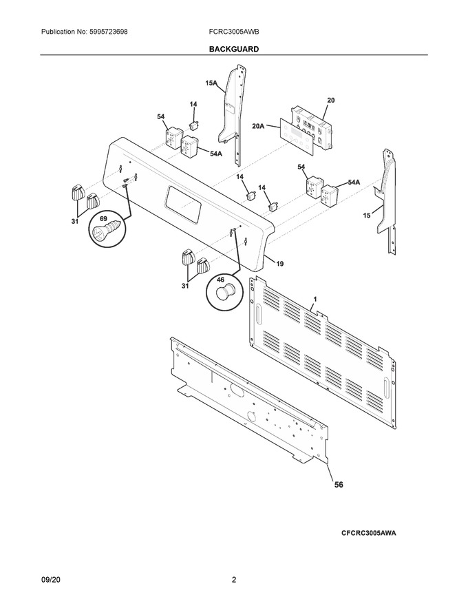 Diagram for FCRC3005AWB