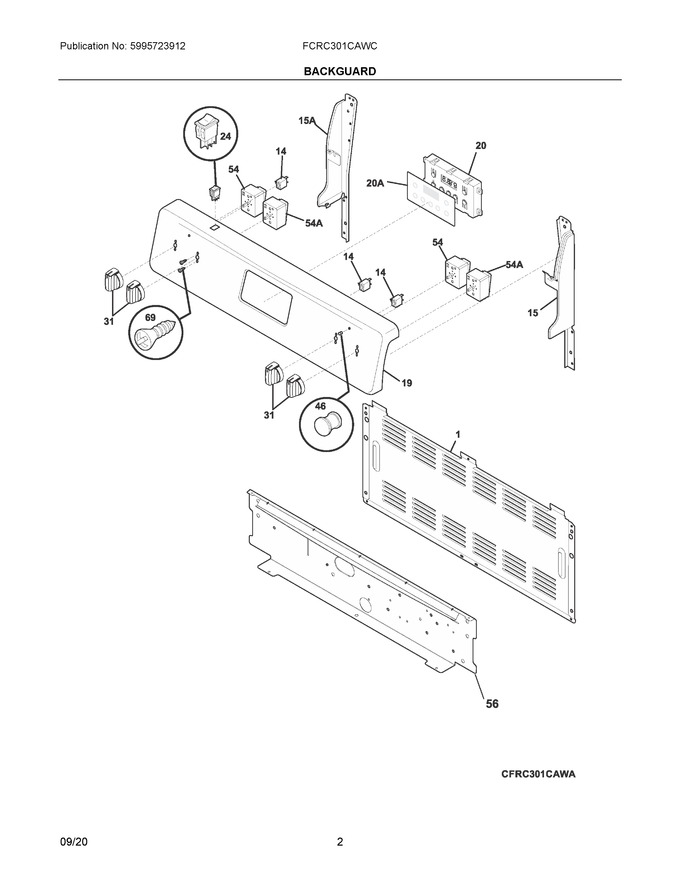 Diagram for FCRC301CAWC