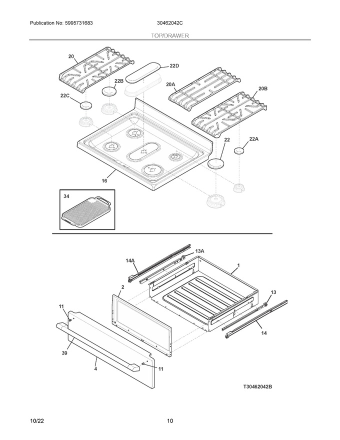 Diagram for 30462042C