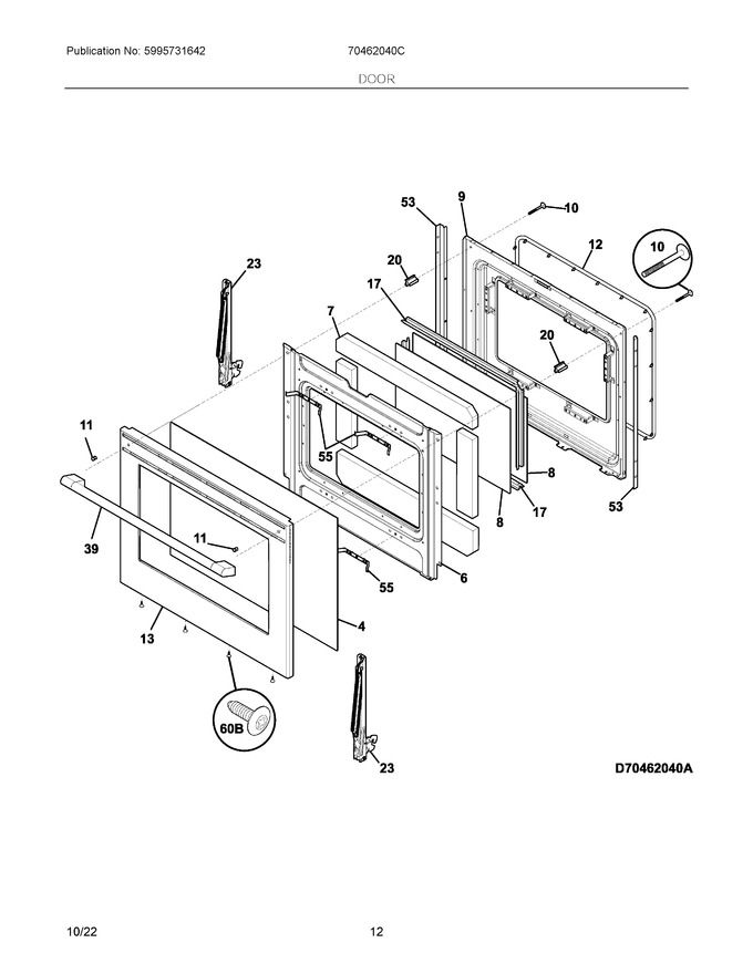 Diagram for 70462040C