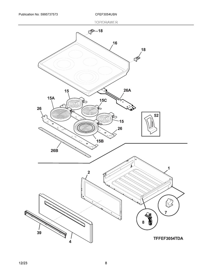 Diagram for CFEF3054USN