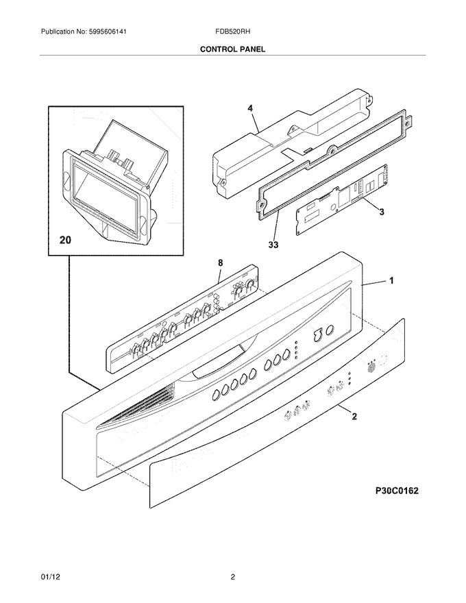 Diagram for FDB520RHS3A