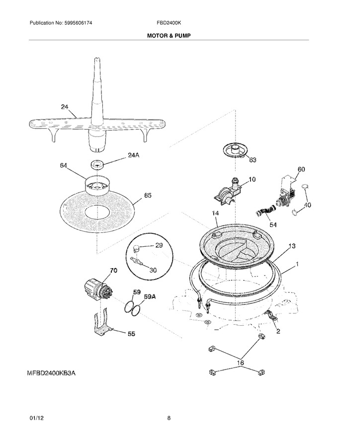 Diagram for FBD2400KB3A