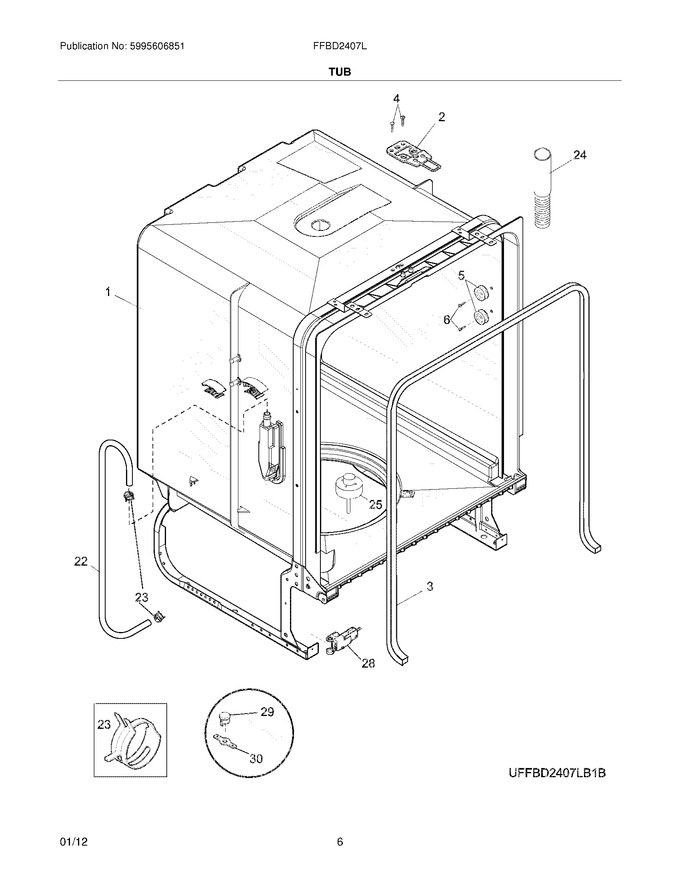 Diagram for FFBD2407LS1C