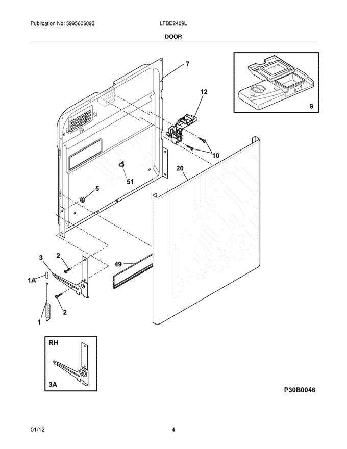 Diagram for LFBD2409LW0B