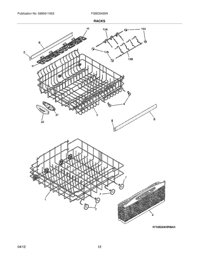 Diagram for FGBD2435NW0A