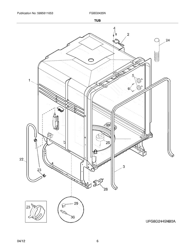 Diagram for FGBD2435NW0A