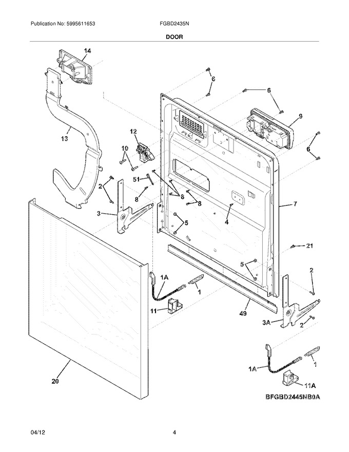 Diagram for FGBD2435NB0A