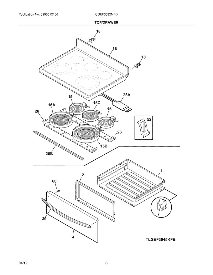 Diagram for CGEF3032MFD