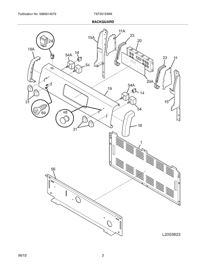 Diagram for TEF351EWM