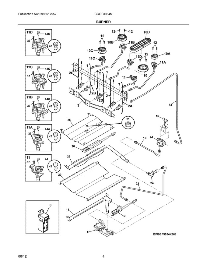 Diagram for CGGF3054MWB