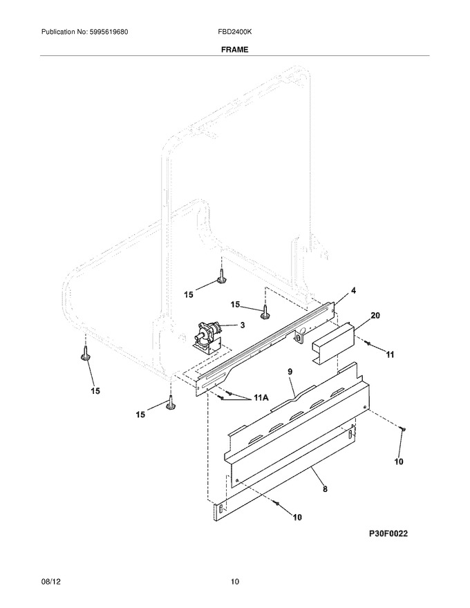 Diagram for FBD2400KW4A