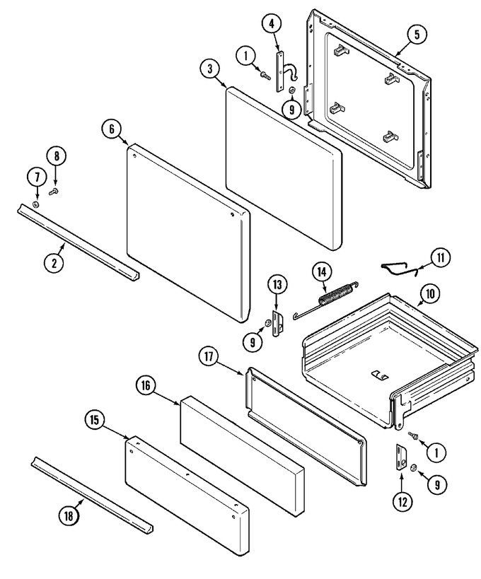 Diagram for G1110PRW