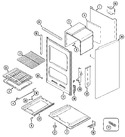 Diagram for 03 - Oven/body