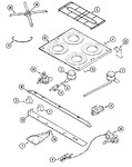 Diagram for 03 - Top & Burner Assembly