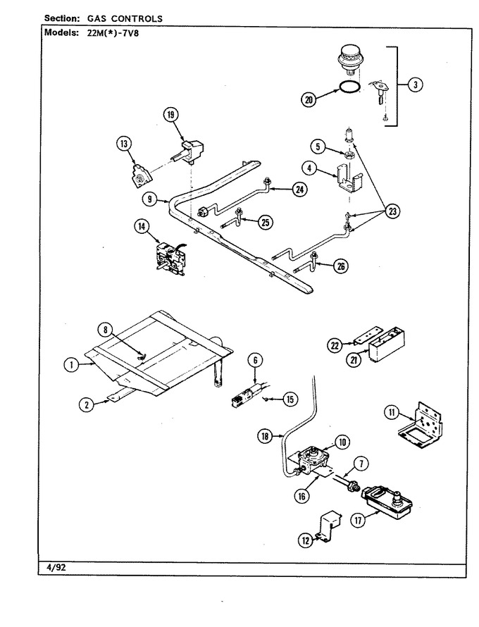 Diagram for 22M-7KLXV8