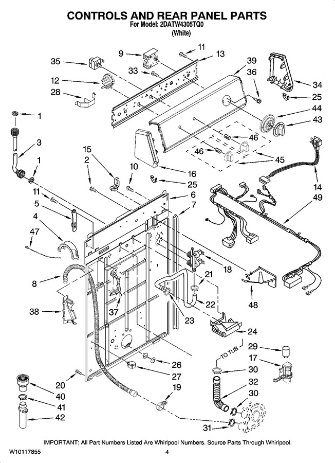 Diagram for 2DATW4305TQ0