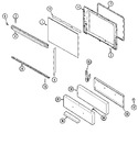Diagram for 03 - Door/drawer (31100sax)
