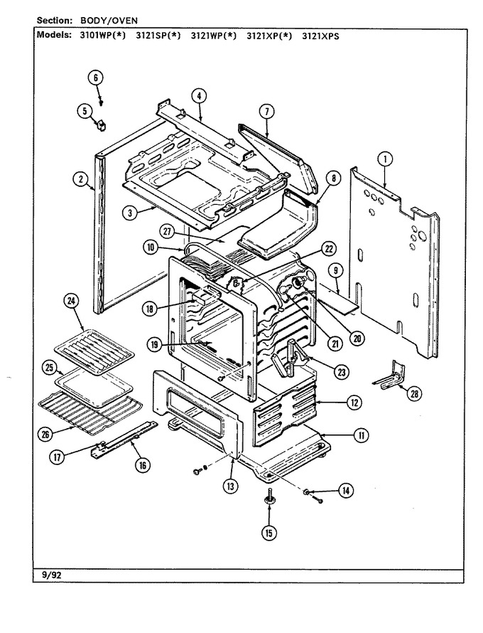 Diagram for 3101WPW