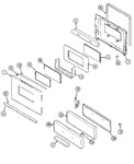 Diagram for 03 - Door/drawer (j31111wax)