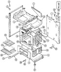 Diagram for 04 - Oven/body