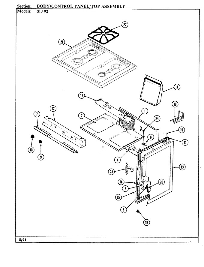 Diagram for 31JN-92KLW-EV