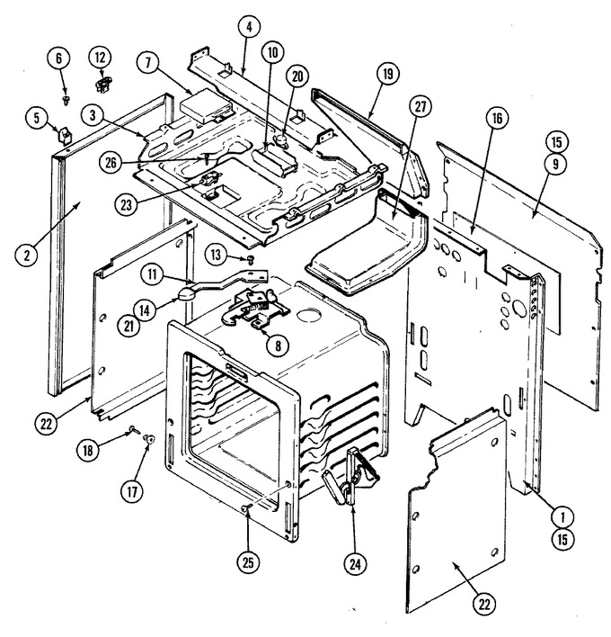 Diagram for 3442XRW