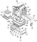 Diagram for 06 - Oven/base