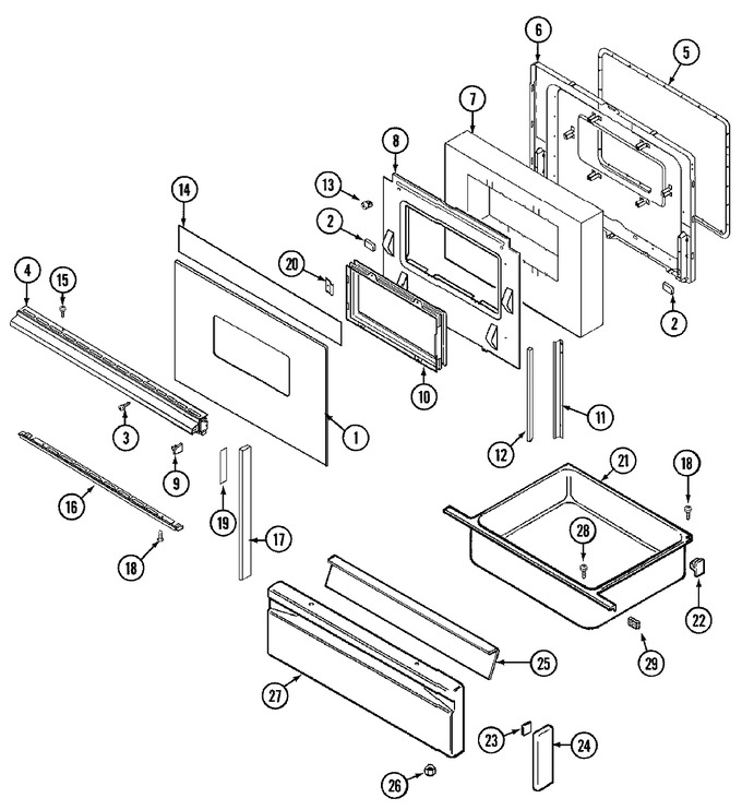 Diagram for CRGA800AAW