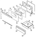 Diagram for 04 - Door/drawer (series 24)