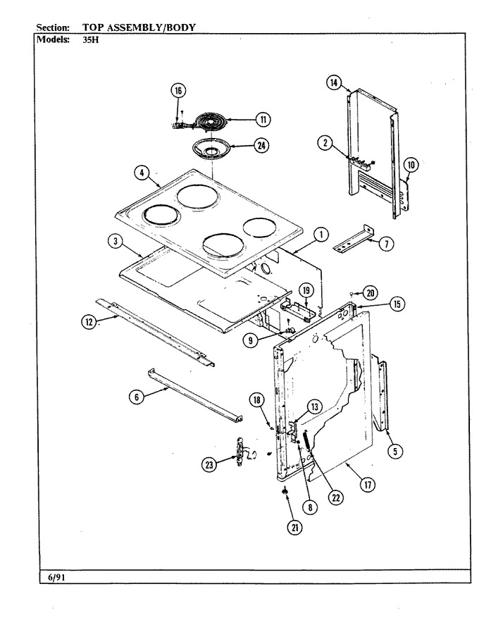 Diagram for 35HA-92DX-ON